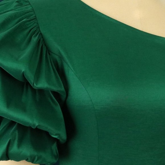 Solid Shiny Slim Elegant Summer Fashion Jumpsuit - Picture 5 of 6